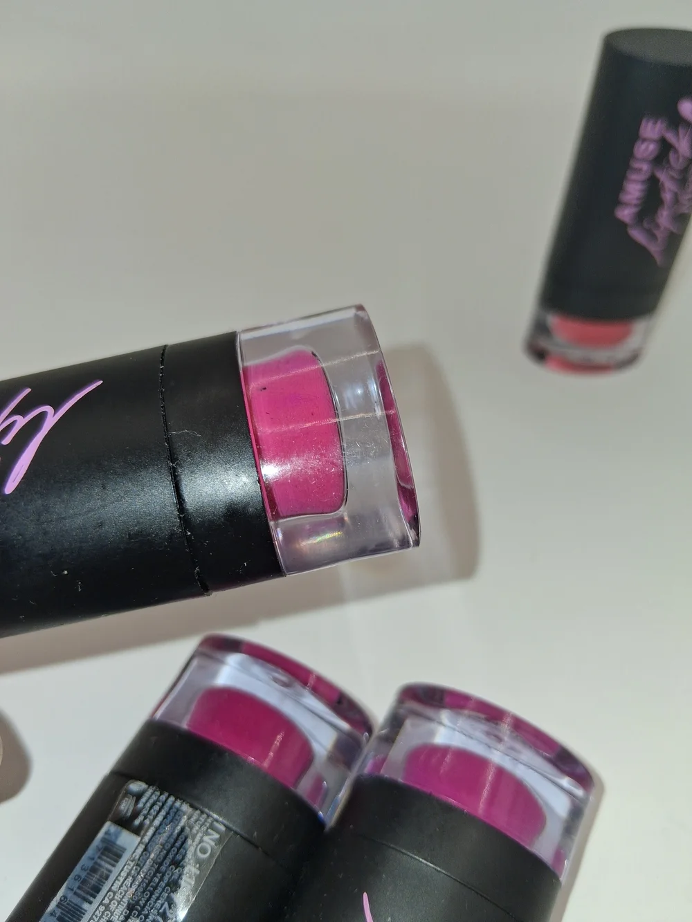 Muse Matte Lipstick Set — Bright Pink & Rose Tones
